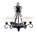 Archaized 6 Light Steel Chandelier CH-850-5040x6