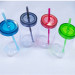 BPA Free 20 Oz Plastic Mason Jar with Handle Dn -102