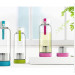 BPA Free Glass Water Bottle Sports with Tea Filter Infuser Dn-164b