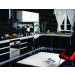 Baked Paint Kitchen Cabinet (M-L100)