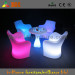 Bar Furniture Stool/LED Lighted Bar Stools/Illuminating Chair