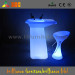 Bar High Table and Chair/Luminous Furniture/Light up Tables