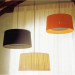 Beautiful Fabric Hanging Suspension Lamp Lighting for Home