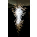 Beautiful Mouth Blown Glass Chandelier for Villa Decoration