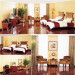 Bedroom Sets Furniture Solid Wood Hotel Furniture for Sale (#A6016)
