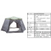 Big Camping Tent, Hexagon Tent, Party Tent, Outdoor Tent