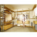 Big Storage Wood Open Cloakroom (OPY08-G)