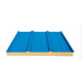Blue Roofing Sheet Rockwool Sandwich Panel for Roof Tile