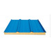 Blue Roofing Sheet Rockwool Sandwich Panel for Roof Tile