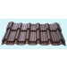 Bronze Color Galvanized Corrugated Zinc Steel Roofing Tile