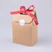 Brown Kraft Paper Packaging Bag with Bowknot