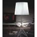 Carbon Steel Silk Shade Hotel Floor Lamps (253F silk shade)