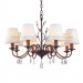 Chandelier / Antique Chandelier with Fabric Shade (CH-880-8029X8)