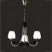 Chandelier Pendant Lamp Artistic Chandeliers (GD-6077-3)