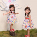 Children Girls Clothing Printed Dress (3005#)