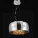 Chrome Glass Hanging Lamp/ Decorative Lighting with Crystal