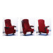 Cinema Chair, Fabric Chair, Cinema Furniture (MP-07)