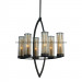 Classic 6 Arm Chandelier with Archaized Glass CH-850-5064x6