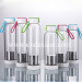 Clear Glass Drinking Water Bottle with Tea Infused Dn-164b