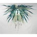 Color Glass Modern Crystal LED Pendant Lamp