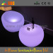 Color Shinning Furniture LED Round Bar Table Coffee Table