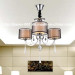 Competitive Iron Chandelier Pendant Lamp with Fabric Shade