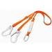 Construction Working Absorber Lanyard with Alloy Hooks