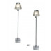 Contemporary Clear Shade Designer Table Lamps (650T1)