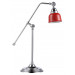 Contemporary Steel Red Adjustable Study Table Lamps (MT6176)