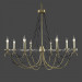 Crystal Chandelier /Crystal Pendant Lamp (CH-820-2136X8)