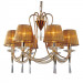 Crystal Lighting, Crystal Chandelier with Gold Plating Finished (CH-880-8031X6)