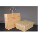 Custom Brown Kraft Paper Shoe Bags with Handle From China Supplier