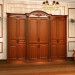 Custom Euro Style Alder Solid Wood Walk in Closet (YG21310)