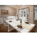 Custom Melamine Board Dinner Table (CZ11105)