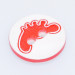 Customized Coat Resin Logo Button for Garments