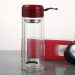 Cute Woman Double Wall Glass Water Bottle