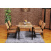 Dining Room Restaurant Table Rattan Furniture
