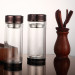 Double Wall Glass Water Bottle with Tea Infuser
