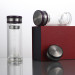 Double Wall Office Drinking Glass Bottle