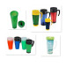 Double Wall Plastic Travel Mug, Auto Mug Without BPA Dn-118