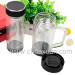 Durable Silicon Platinu M Water Bottle with Stopper