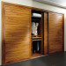 E1 Particle Board Sliding Interior Wardrobe (OPY09-13)