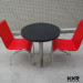 Easy Maintain Restaurant Dining Table / Artificial Stone Food Court Table