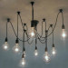 Edison Ceiling Lamp Modern Chandelier Ceiling Lamp