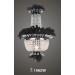 Elegance Carbon Steel Crystal Feather Decorative Hotel Wall Lamp (1062W)