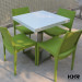 Engineered Artificial Quartz Stone Dining Table Top