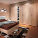 Euro Fashion Sliding Wood Bedroom Wardrobe (OP-YG11135)