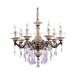 European Steel Chandelier (CH-880-8009X7 (AB+RMW)