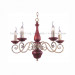 European Steel Chandelier (CH-880-8013X5)