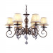 European Steel Chandelier (CH-880-8015AX6(AB)